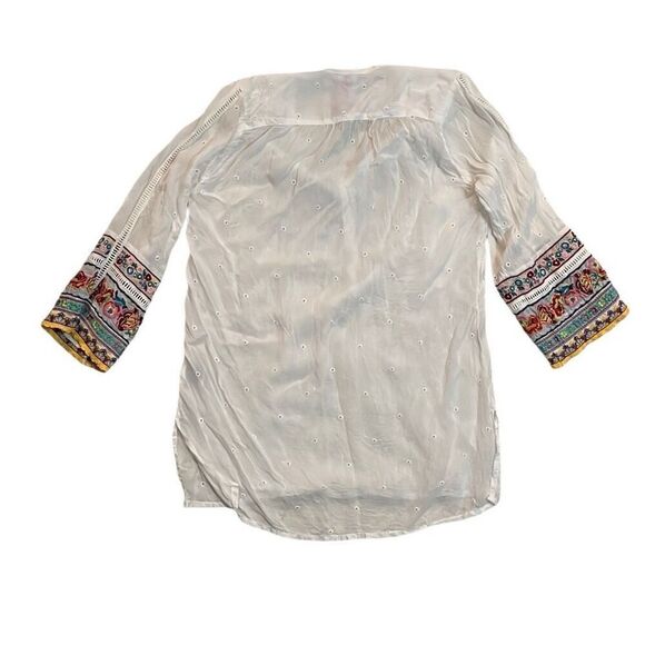 Johnny Was Patchwork Blouse - Picture 2 of 8